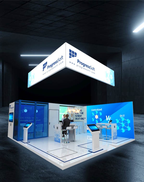 Modular exhibition booth